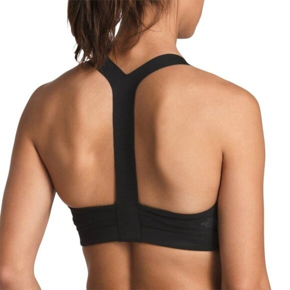 THE NORTH FACE T-Back Sports Bra Sz XS Black - Picture 2 of 7